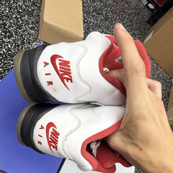 Nike Air Jordan 5 Retro Fire Red Men\'s High Top Athletic Sneakers 440888-102 main image 5